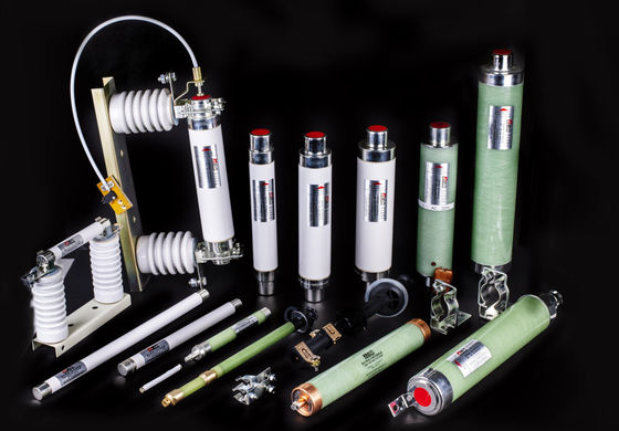 Chất bảo hiểm hộp đạn HRC trong nhà XRNP6-7.2/0.5-50 XRNT Chất bảo hiểm giới hạn dòng điện cao HRC